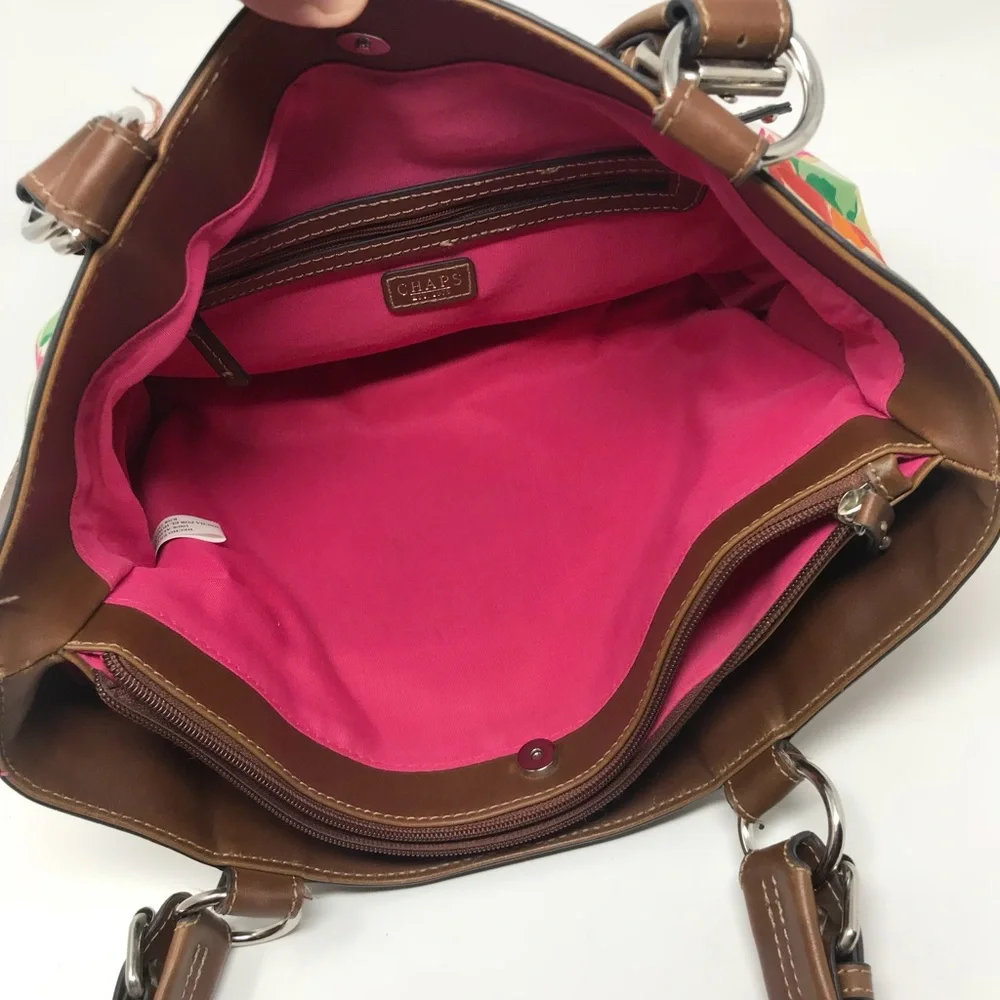 Chaps Floral Print‎ Handbag
